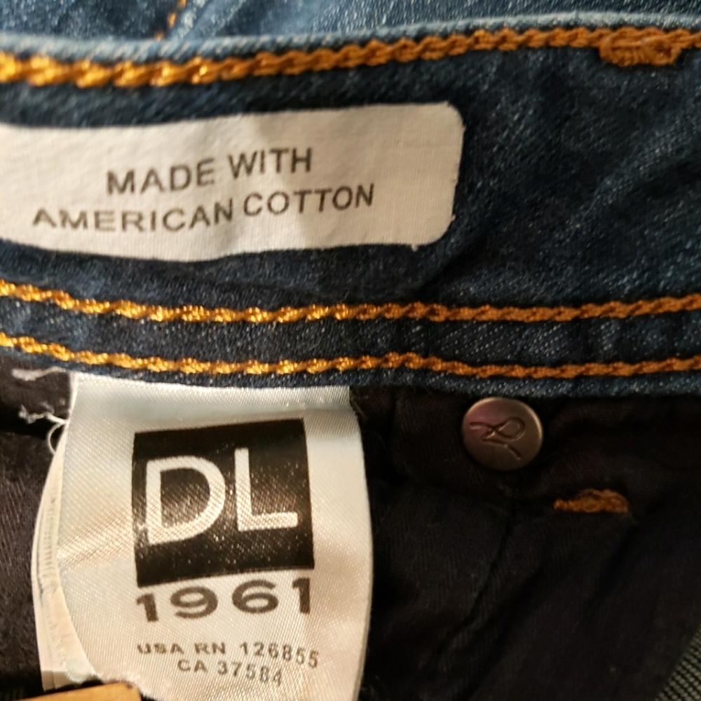 DL1961 Emma Power Legging Blue Denim Skinny Jeans Size 27. - Picture 10 of 10